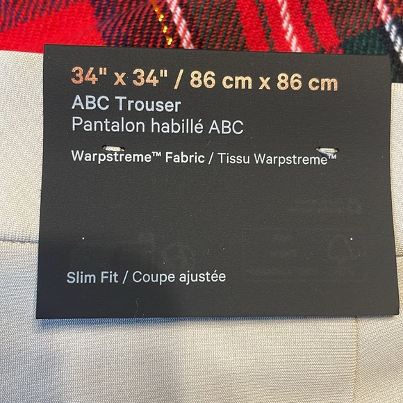 Lululemon ABC Slim-Fit Trouser
Warpstreme, 34x34 - Picture 8 of 11